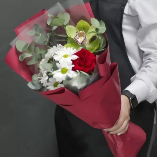 Букет цветов "Гармоничный"